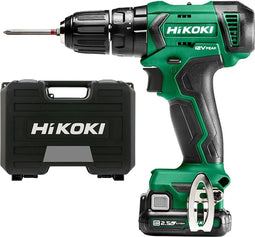 HiKOKI DV12DA WFZ 12V Li-Ion accu klopboor-/schroefmachine set (2x 2.5 accu) in koffer
