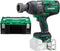 HiKOKI WR36DAW2Z 36V MultiVolt Li-Ion accu slagmoersleutel body in HSC - 1180Nm - 3/4'' - koolborstelloos