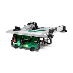 HiKOKI Zaagtafel C3610DRJW4Z - 36 Volt met 255mm Blad en verstelbare tafelverbreeders - Groen