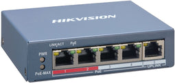 Hikvision DS-3E1105P-EI Pro-serie 4 poort Fast Ethernet Smart managed POE switch