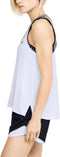 Under Armour UA Knockout Tank - Dames Sporttop - Fitness & Training - Wit - Maat S