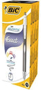 BIC® Atlantis Exact Balpen, Fijne Punt, 0,7 mm, Zwart (doos 12 stuks)