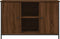 vidaXL - Tv-meubel - 100x35x65 - cm - bewerkt - hout - bruin - eikenkleur