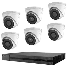 HiLook IP-set Met 6 camera's IK-6288TH-MH/P