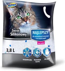 Hilton Kattenbakvulling Silica - 3,8 liter