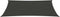 vidaXL - Zonnezeil - 160 - g/m² - 6x8 - m - HDPE - antracietkleurig
