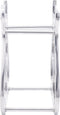 vidaXL - Wijnrek - Zilver - 23x14x28 - cm - Aluminium