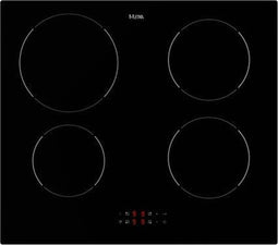 ETNA KI2160ZT - inductiekookplaat - 4 kookzones - 59 cm - zwart
