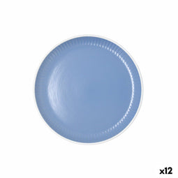 Bidasoa Moana - Dessertbord - Keramisch Ø 21,5 cm - Blauw (12 stuks)