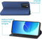 iMoshion Hoesje Geschikt voor Oppo Reno 6 5G Hoesje Met Pasjeshouder - iMoshion Slim Folio Bookcase - Donkerblauw