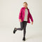 Regatta - Kids Pack It III Opvouwbaar Kinder Regenjack - Donker Roze - Maat 152