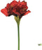 Hippeastrum Aline red 63 cm kunstbloem