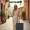 SKYCASES Travel One - Handbagage Koffer 20 inch 40L - Cijferslot 35x21x54 cm - Lichtgewicht Zwart