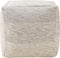 HIRRI - Poef - Lichtgrijs - Katoen