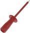HIRS testpen/klem testpen PRUF 2600, rd, busdiam 4mm