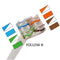 Hirschmann IDC 1000M BE Datawandcontactdoos CAT6A