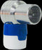 Hirschmann QFA 5 F-connector Male Wit / Blauw