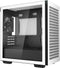 DeepCool CH370 WH - Mini Tower PC - Micro ATX Mini-ITX - Gehard glas wit