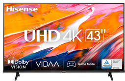 Hisense 43A6K Zwart (buitenlands model)