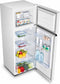 Hisense Koel-vriescombinatie | Model RT267D4AWF | Vrijstaand | 205 liter | Wit