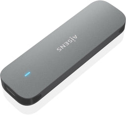 Aisens ASM2-006GRY - Externe behuizing - M.2 SATA - USB 3.2 - Grijs