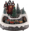 HIT - Kersttafereel met trein LED 18cm 3xAA