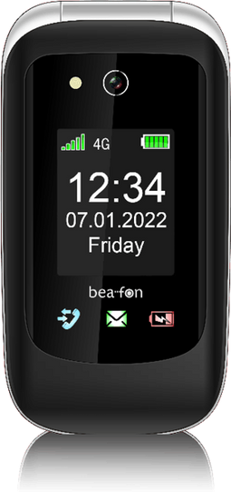 Beafon SL720i - Mobiele telefoon - 2,8" LCD - 1.000mAh - Zwart