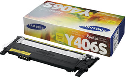 Samsung CLT-Y406S - Toner - Printcapaciteit 1000p - Geel Zwart