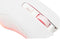Draadloze gamingmuis - THE G-LAB - KULT HELIUM - RGB - 6400 DPI - 6 knoppen - Wit