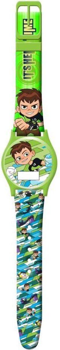 Cartoon Network Horloge Ben 10 Jongens 30 Cm Nylon Groen