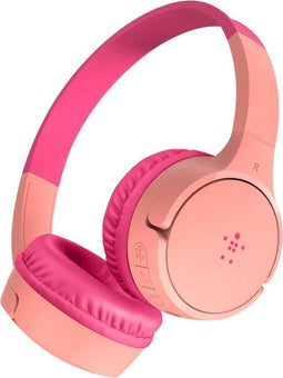 Belkin SoundForm Mini - Draadloze On-Ear Koptelefoon - Veilig voor Kinderen - Roze