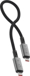 LINQ Connects USB4 Pro USB-C naar USB-C Kabel – Geschikt voor 40Gbps en 100W Power Delivery | 30cm Hoogwaardige Kabel
