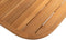 4so - Taste Capri low dining tafel teak barrel 240 x 110 cm