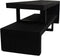 HSM Collection - TV Dressoir - 140x40x46cm - Zwart - Mangohout/ Metaal