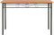 vidaXL - Eettafel - 120x70x75 - cm - MDF - bruin