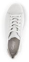 Gabor 395 - Lage Sneakers - Leer met goudkleurige accenten - Wit