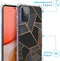iMoshion Hoesje Geschikt voor Samsung Galaxy A72 Hoesje Met Koord - iMoshion Design Hoesje met Koord - Zwart / Meerkleurig / Goud / Black Graphic
