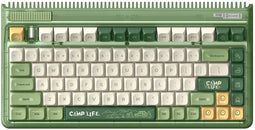 Iqunix OG80 - Mechanisch Toetsenbord - Draadloos Bluetooth 5.1 - Moonstone