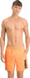 PUMA SWIM MEN MID SHORTS - Middellange zwembroek - Koordsluiting - Oranje