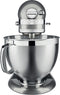 KitchenAid Artisan 5KSM185PSEMS - Keukenrobot 4,8L + 3L - Volledig metaal 300W - Tingrijs