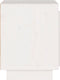 vidaXL - Nachtkastjes - 2 - st - 40x30x40 - cm - massief - grenenhout - wit