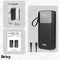 Brixy Powerbank - 20.000 mAh - 22.5W Snellader - LED Display - USB-A/USB-C - Zwart