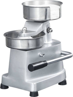 vidaXL - Hamburgerpersmachine - met - 500 - scheidingsbladen - 10 - cm - aluminium