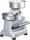 vidaXL - Hamburgerpersmachine - met - 500 - scheidingsbladen - 10 - cm - aluminium