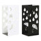 Paraplu DKD Home Decor Zwart Metaal Wit (19.5 x 20 x 47.5 cm) (2 pcs)