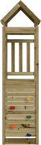 vidaXL Speeltoren met klimwand 53x110x214 cm geïmpregneerd grenenhout