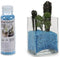 Decoratie steentjes/kiezeltjes lichtgrijs 500 gram - Aquarium bodembedekking