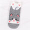 Paw Up Smiling Socks® - Leuke sokken - Verjaardagscadeau - Schattige sokken - 5 Paar - Maat 35-43 - Enkelsokken - Katoen - Cadeau voor haar