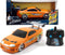 Jada Toys - Fast & Furious - RC Toyota Supra 1:16 - USB-oplaadbaar - Oranje