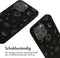 iMoshion Hoesje Geschikt voor iPhone 14 Pro Max Hoesje Met Koord - iMoshion Siliconen design hoesje met koord - Zwart / Sky Black